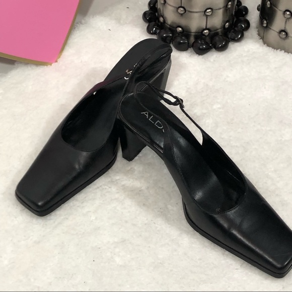 Aldo Black Heels - Picture 6 of 7